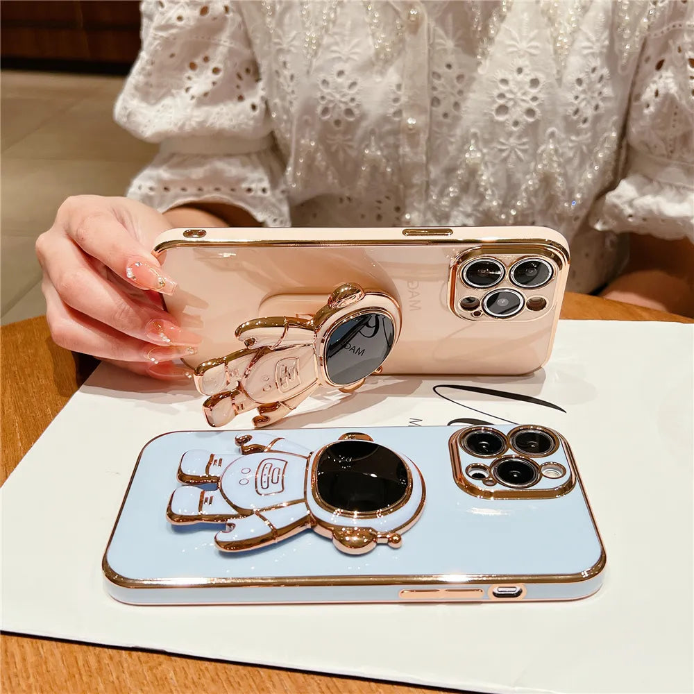 Astronaut Couple Phone Case