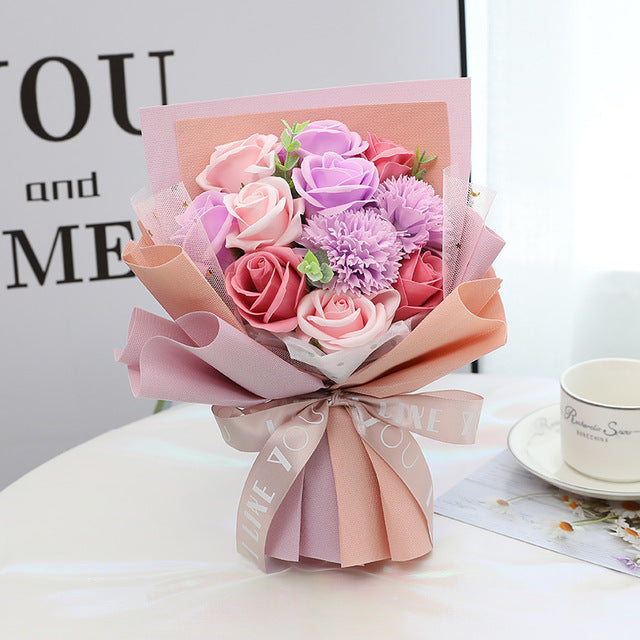 Bouquet of flowers couple gift