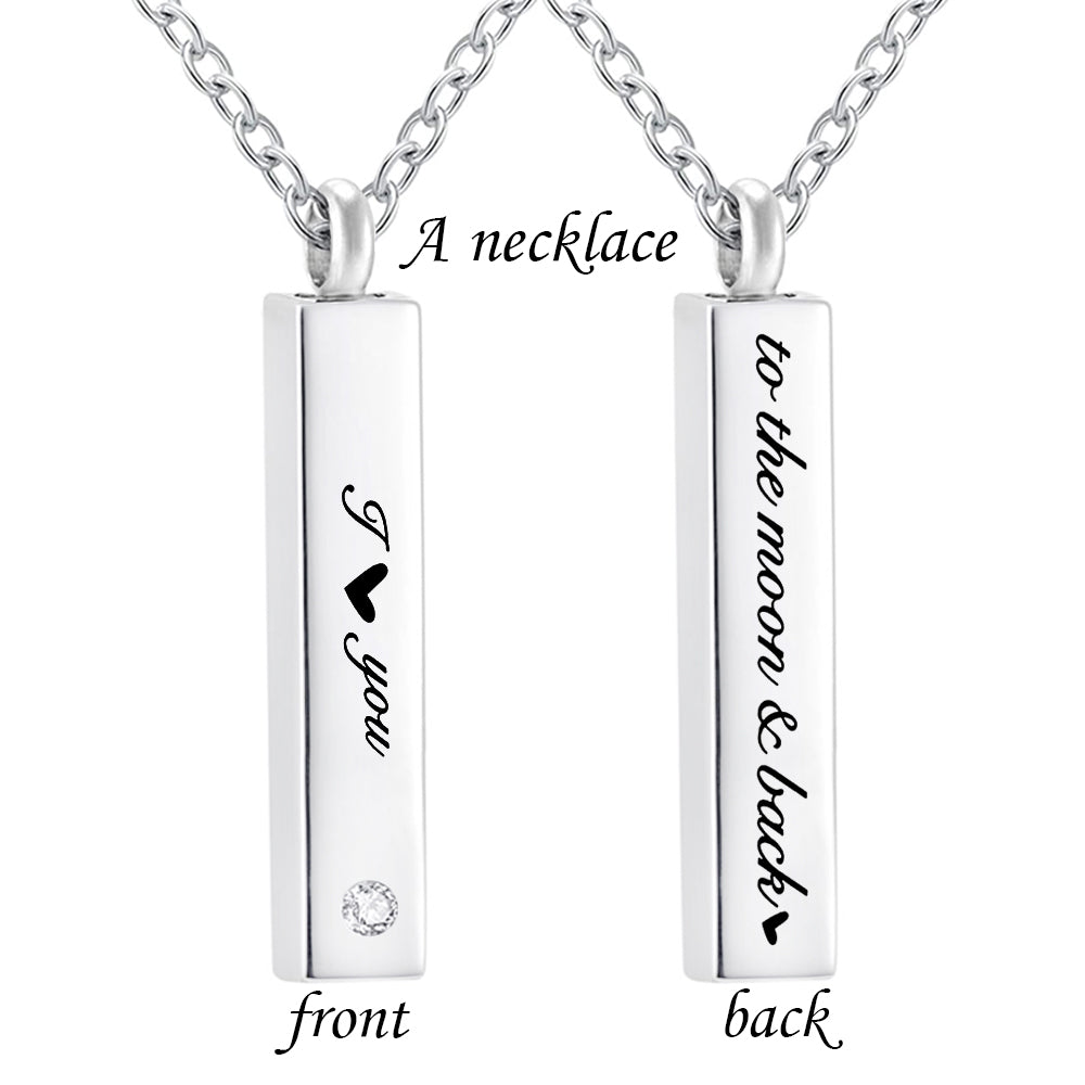 I Love You to the Moon and Back Necklace
