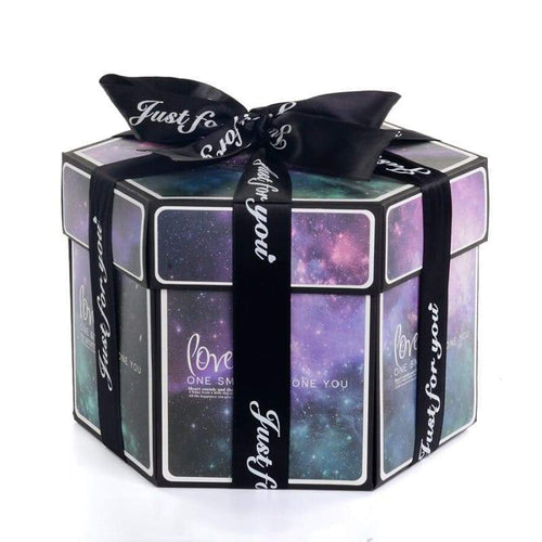 Adorable Couple Photo Box Gift