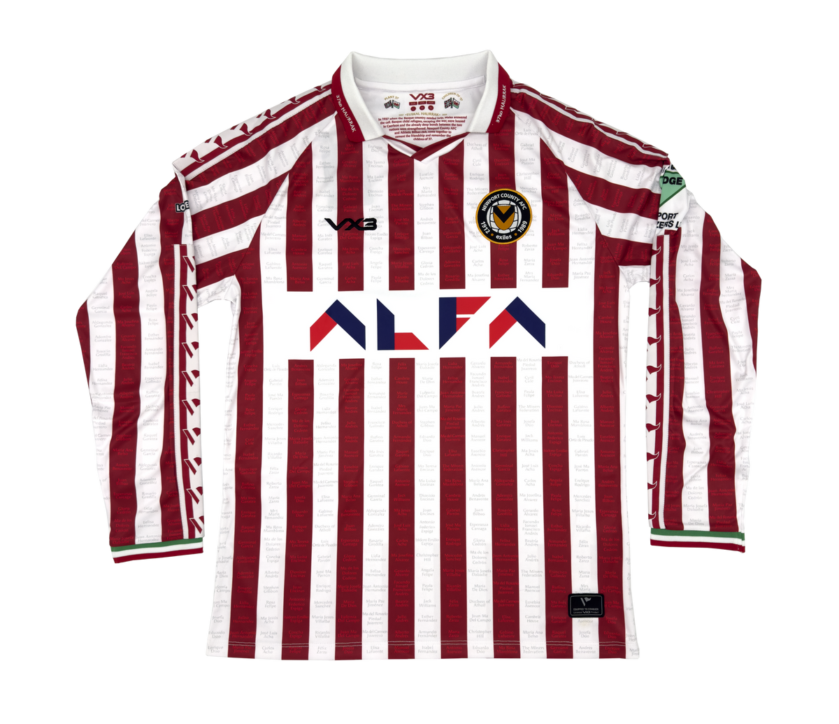 Lover's F.C x Newport County 'Children of 37' Away Shirt