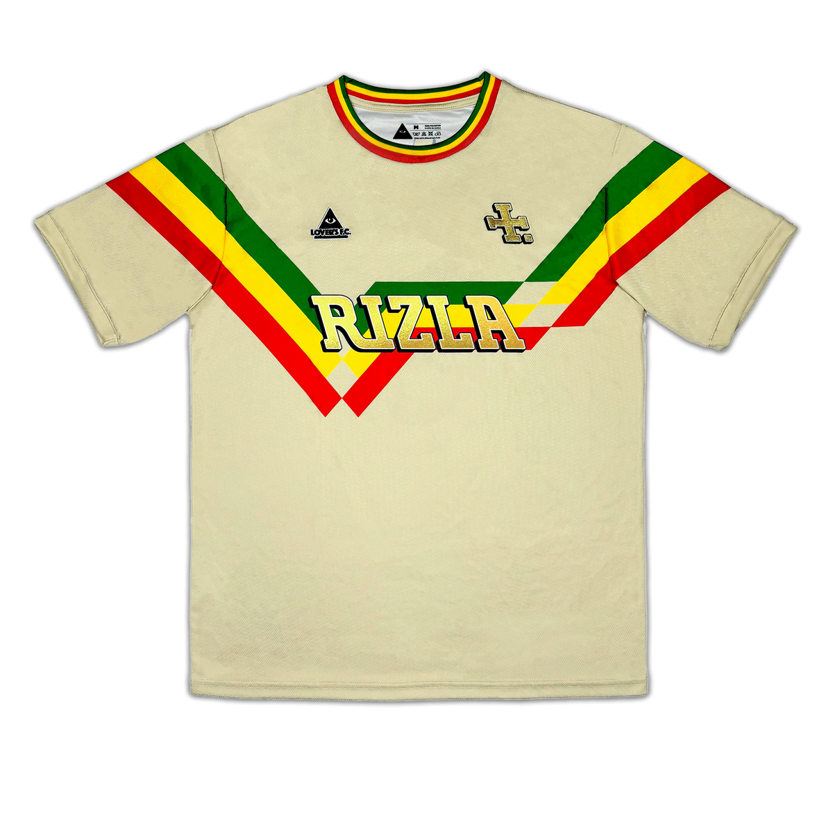 Lover's F.C x Rizla - The Jamaica Jersey (Tan)