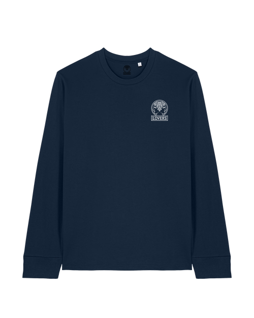 Lover's F.C Janus Logo Long Sleeve Tee Navy