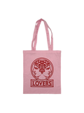 Lover's F.C Janus Logo Tote Bag Pink