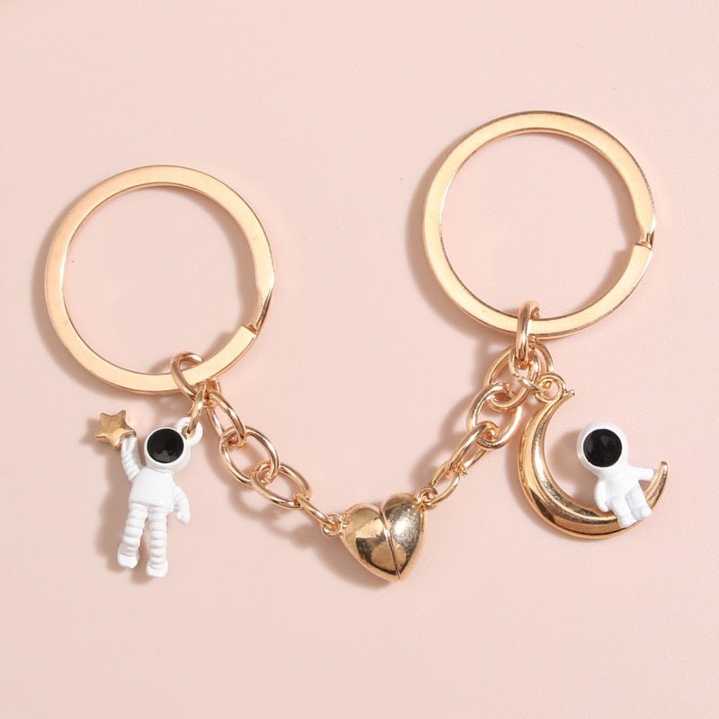 Astronaut Matching Keychain