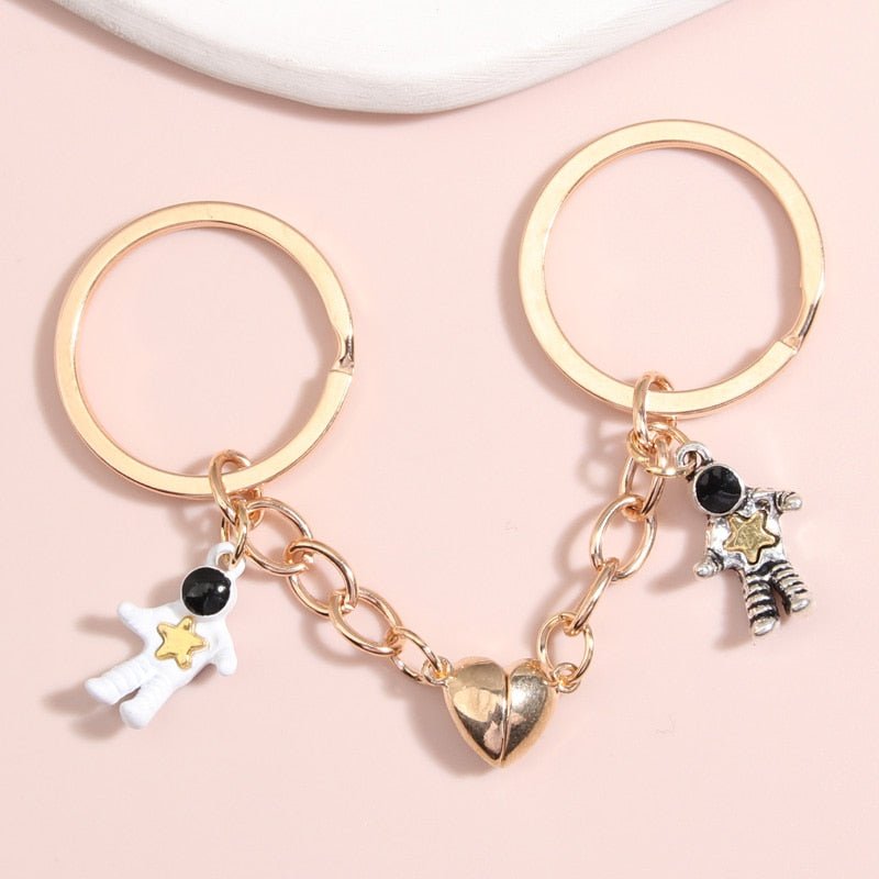 Astronaut Matching Keychain