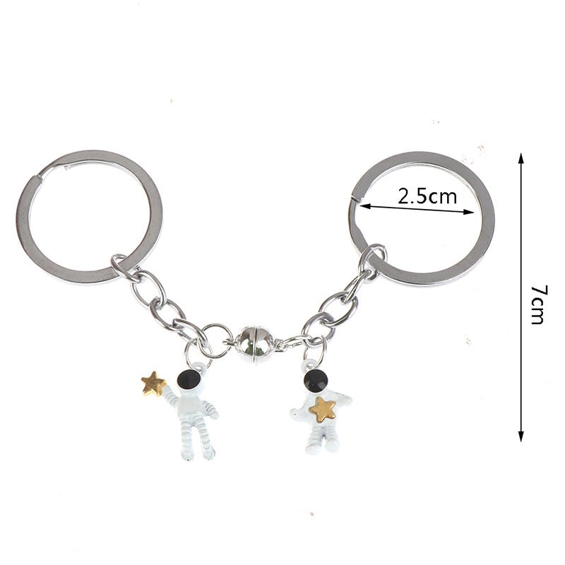 Astronaut Matching Keychain