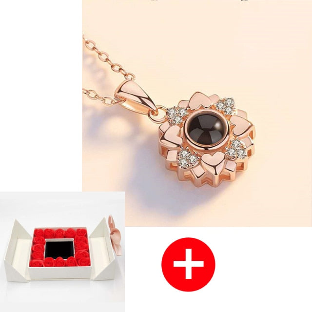 Couple gift box for necklace