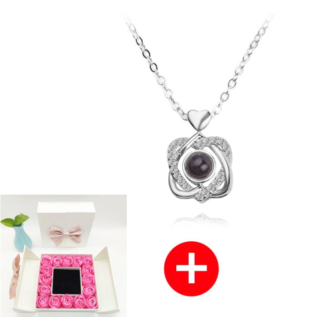Couple gift box for necklace