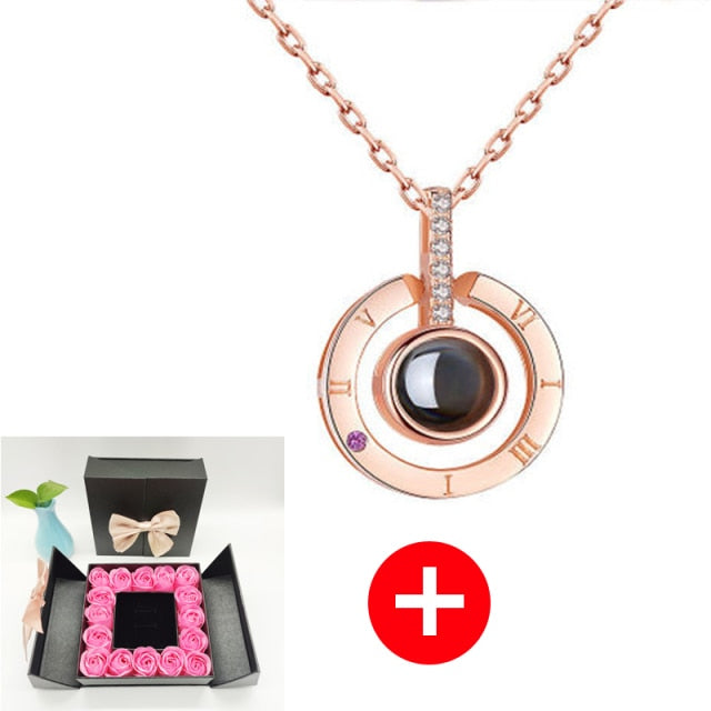 Couple gift box for necklace