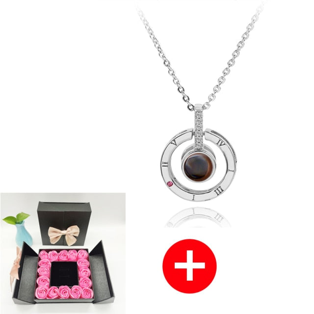 Couple gift box for necklace